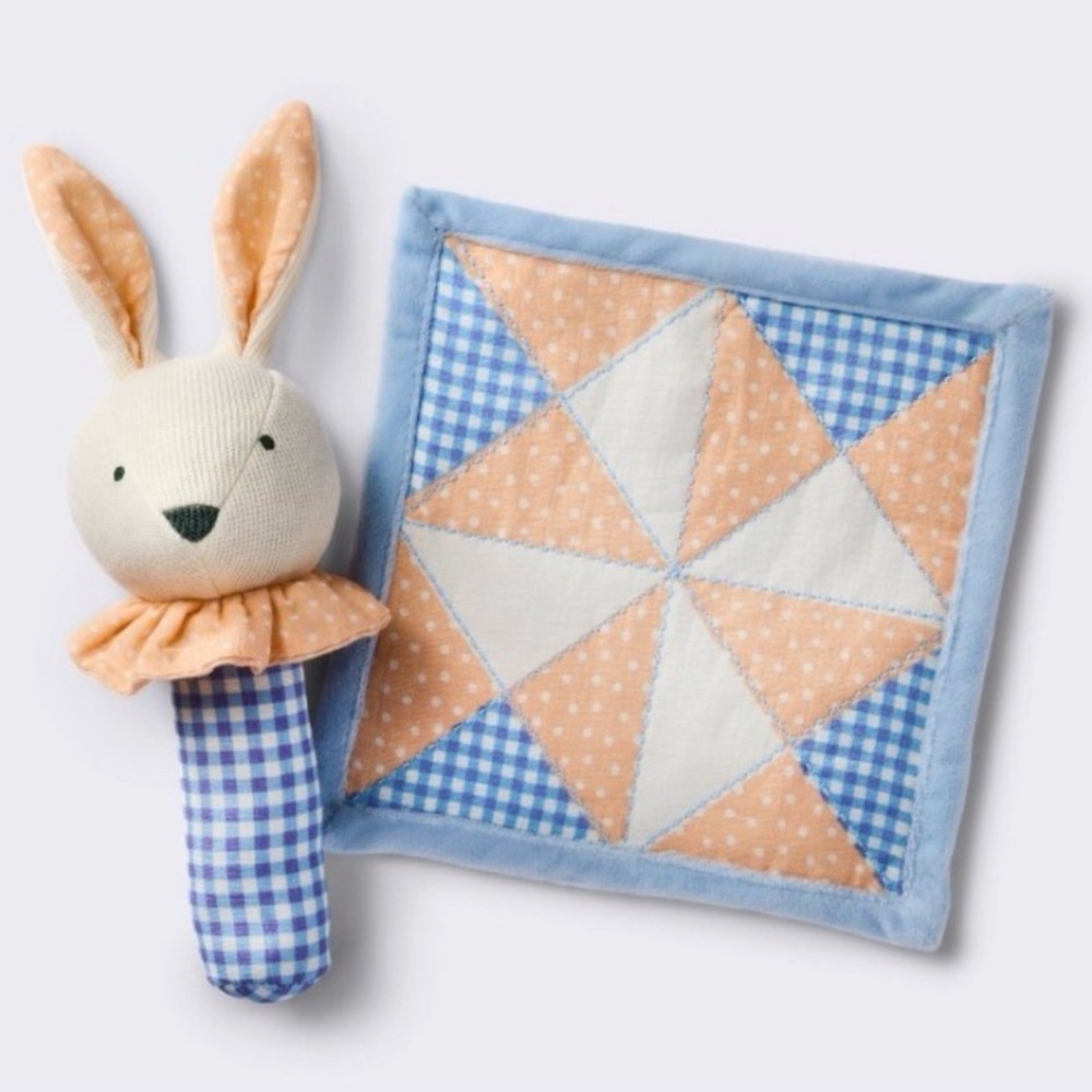 Cloud island rattle and crinkle paper